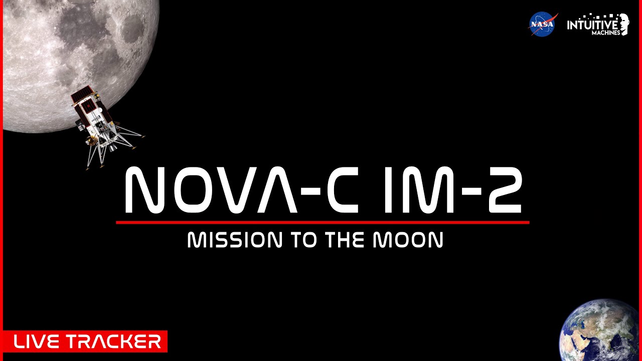 LIVE TRACK! NASA IM-2 Lunar Lander