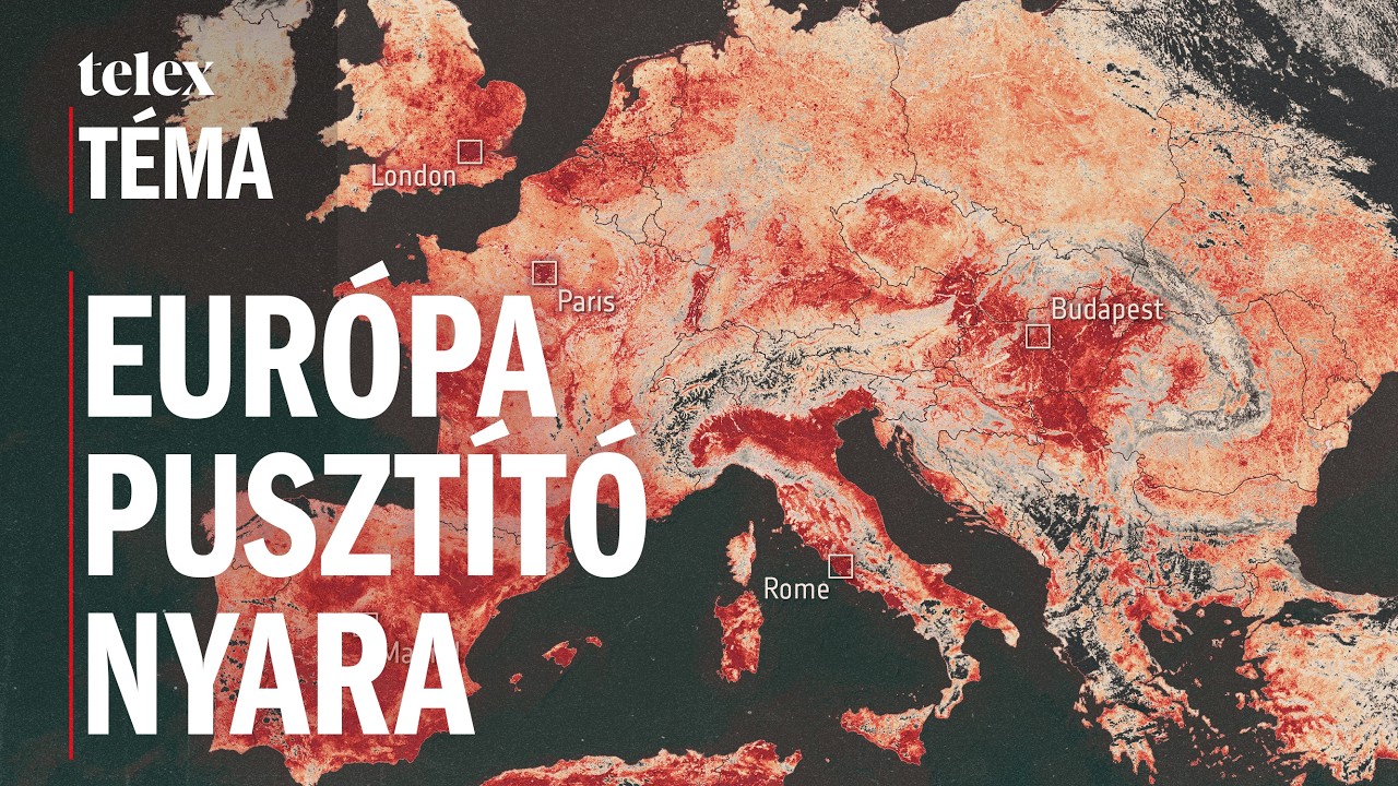 Már most akkora gazdasági károkat okoz a nyári hőség, mint amit 2050-re vártunk