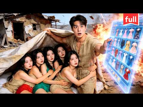 【五個小姨以為我是廢物！我啟動震驚系統，隔空抓野兔，憑空變出米白面！別人逃荒啃樹皮，我家頓頓四菜一湯！小姨子們從恨我到搶著給我暖被窩！】💖#drama #movie  #短剧 #电影