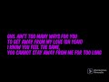 blxckie hold lyrics