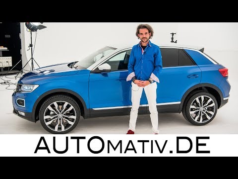 VW Volkswagen T-Roc (2017) erste Sitzprobe, Test und Review der Weltpremiere - AUTOmativ.de