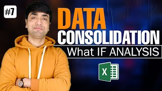 Download the video "Data consolidation in Excel | Ms Excel - Consolidation"