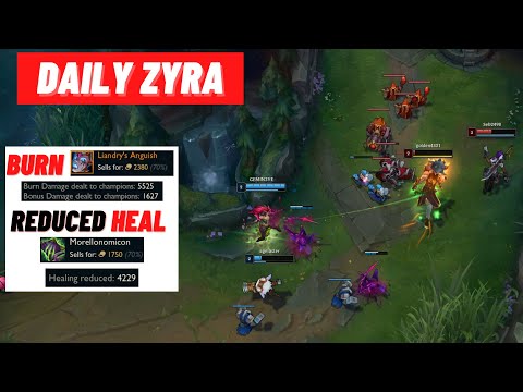 Daily Zyra Montage - Sett Support Does Not Work but Liandry's and Morello does