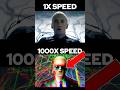 Eminem Rap God 1X Vs 1000X speed!!! #rapgod