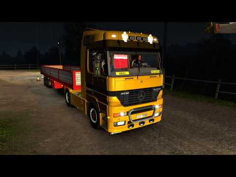 ETS2 1.28 ProMods 2.20 Mercedes MP1 Paris-Le Havre