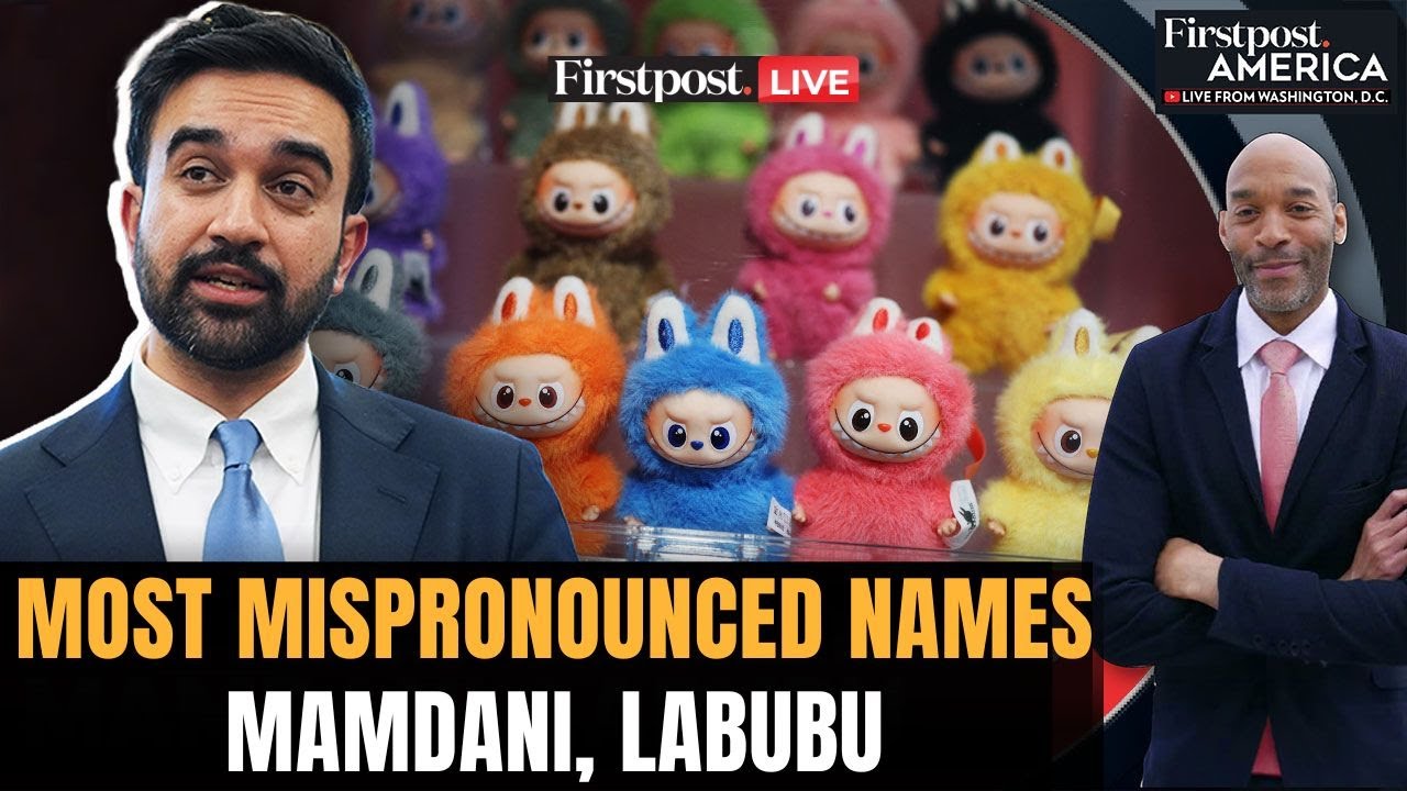 LIVE: 2025's Most Mispronounced Names: from Mamdani to the Louvre Heist | Firstpost America