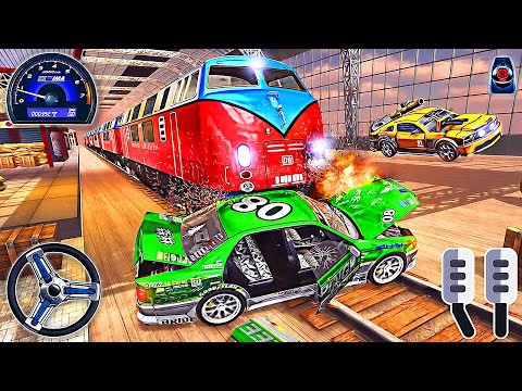 City Train Driver Tycoon Derby - Train vs Monster Trucks Game | Android Gameplay