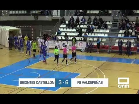 Resumen Bisontes Castellón - FS Valdepeñas
