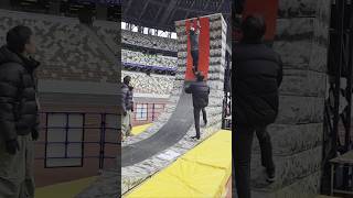 SASUKEのそりたつ壁&クリフに挑戦してきた！ #冬SASUKE2025 in 国立競技場 #SASUKEすぎるクリスマス #サスケ #sasuke #vlog #国立競技場
