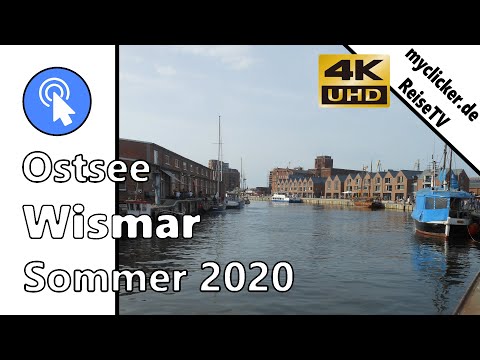 Wismar Hafen Fest Spaziergang Walking 4K UHD 2020 [Original Sound] myclicker.de ReiseTV Dji GoPro