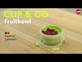 Emsa Vorratsdose Clip & Go Bowl 1.1 l, Grün