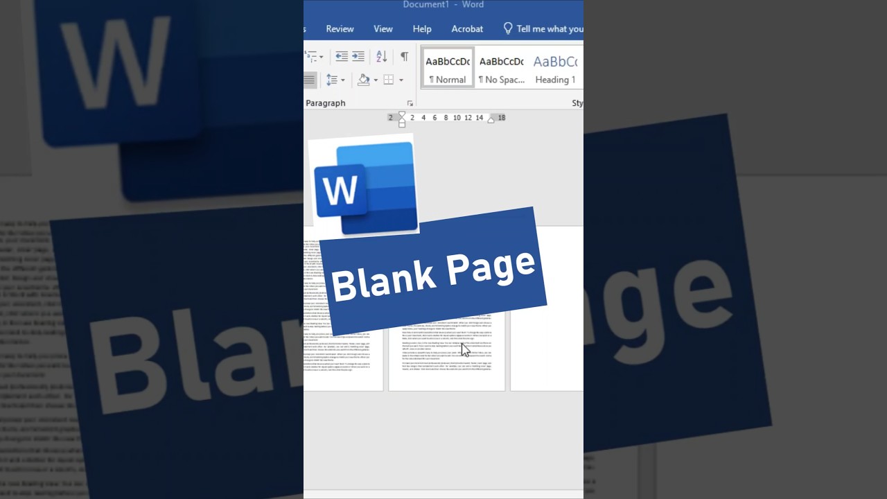 ✂️ Delete Blank Page in MS Word Like a Pro! 🖥️📄