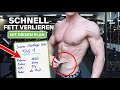 SCHNELL FETT VERLIEREN (1kg pro Woche Abnehmen) | Full Day of Eating