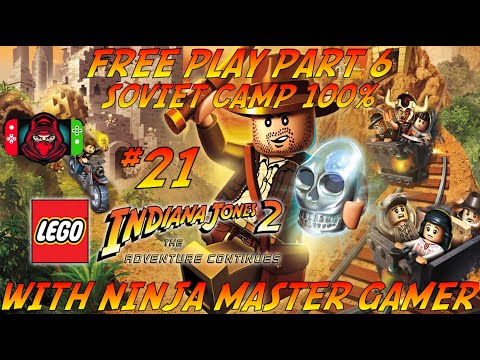 LEGO Indiana Jones 2: The Adventure Continues DS Walkthrough #21 “Free Play Part 6”