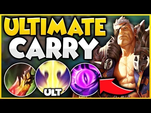 HOW TO SOLO CARRY EVERY GAME 1V9 IN SEASON 9 WITH GAREN! (NO TEAM NEEDED!) - League of Legends