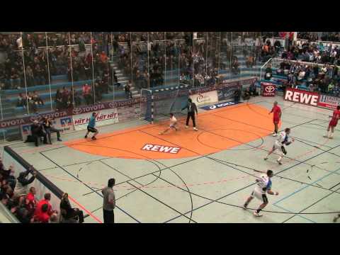 DHC Rheinland - MT Melsungen 31:24 (15:13) Spielbericht vom 13.02.2011