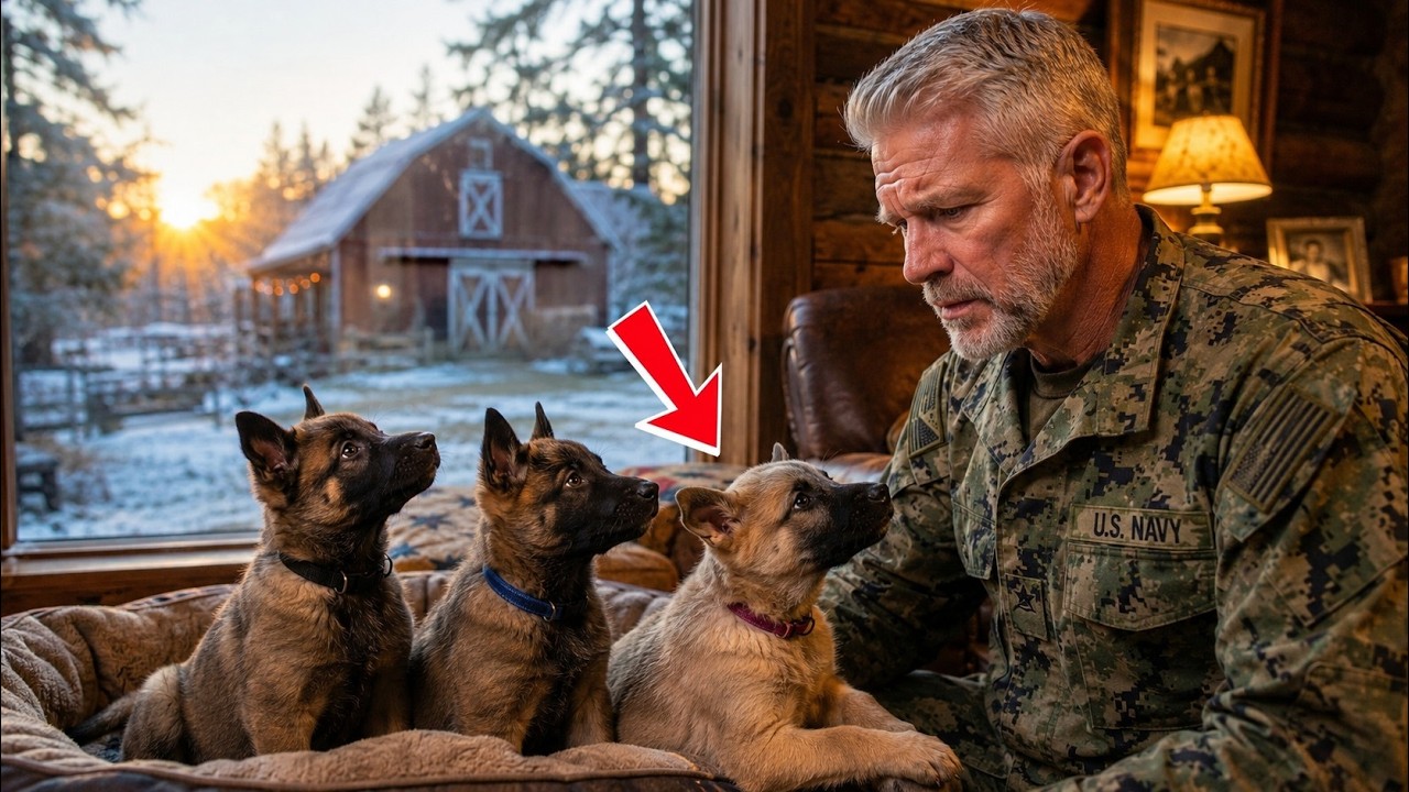 The Navy SEAL Wanted to Vanish, But God Left Him 3 Malinois Pups — Funny, Heartbreaking & Unforg…