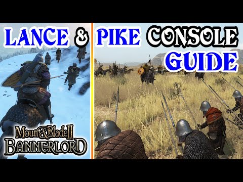 Couch Lance & Spear Brace In Bannerlord On Console