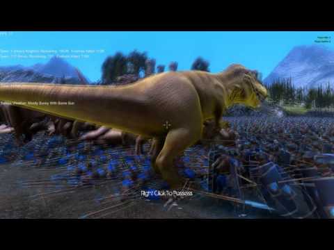 Ultimate Epic Battle Simulator   T REX INVASION