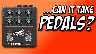 Video thumbnail for Can it take pedals? - TC Electronic Combo Deluxe 65’ Ampworx by Pedalboards of Doom