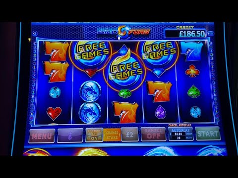 £200 vs Wild Fury Arcade  Slot. £2 a go £500 Jackpot