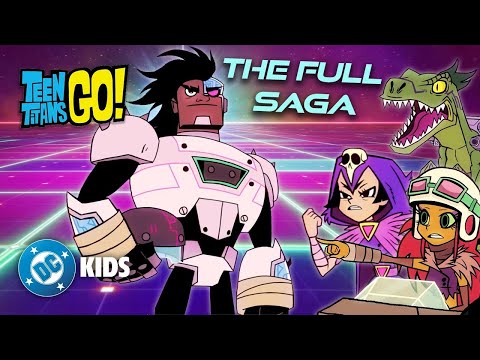 ⚡ THE NIGHT BEGINS TO SHINE! ⚡ The Full Saga! | Teen Titans Go! | @dckids