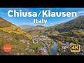 Chiusa Klausen A Fairytale Village In The Italian Alps Walking Tour 4K UHD