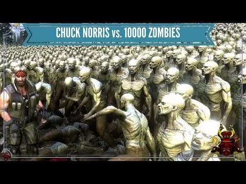 CHUCK NORRIS vs. 10000 ZOMBIES - ULTIMATE EPIC BATTLE SIMULATOR