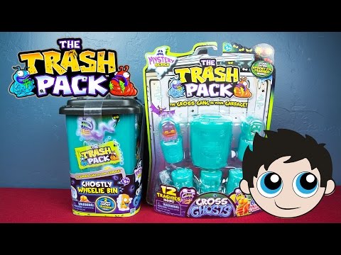 The Trash Pack Mystery Series with Gross Ghosts Unboxing! - Kinder Playtime Video