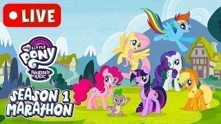 Download lagu 🔴 My Little Pony: Friendship Is Magic | SEASON 1 EPISODES 🦄✨🪄💫 | Live Stream mp3