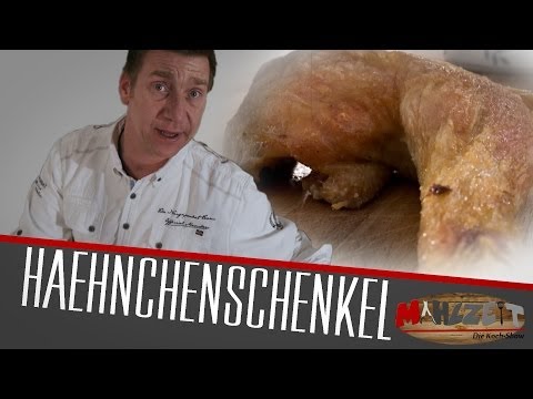 Saftige Hähnchenschenkel im Backofen - Mahlzeit