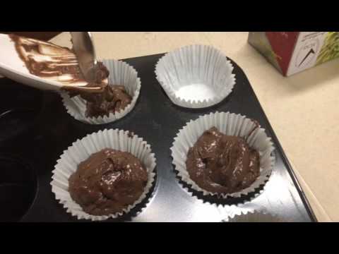 Baking Tutorial: Molten Chocolate Cupcake | NadasFancyTV