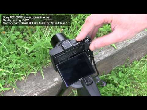 RX100M2 power down test
