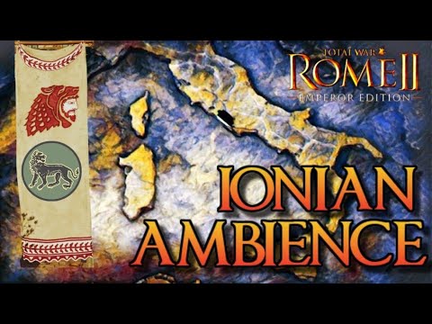 Rome 2 ASMR: The Ionian League (Wrath of Sparta) Ambience I Studying, Sleeping, Relaxing, Chill I