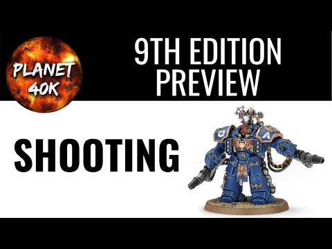Warhammer 40k 9th Edition Preview - Shooting Units