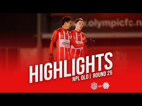 NPL QLD 2019 Round 25 - Olympic FC vs Lions FC Highlights