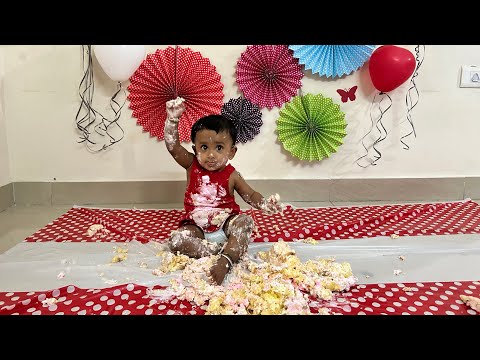 Praharshitha’s cake smash #triveniravipati