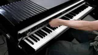 Vintage Fender Rhodes Electric Piano Demo Video SICK!!