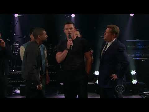 Luke Evans sing sexy vocals