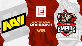 NaVi vs Empire Game 2 - DPC EEU Div 1: Winter Tour 2021/2022 w/ Capitalist &amp; Fear