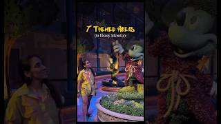 Must See 7 Themed Areas| Disney Adventure Cruise Singapore #disneycruise #disneycruiseadventure