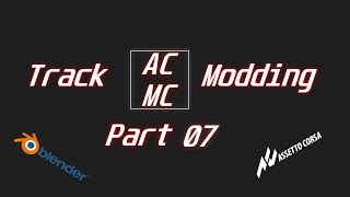 [AC Track making Blender] 07 Asphalt Texture and KSeditor