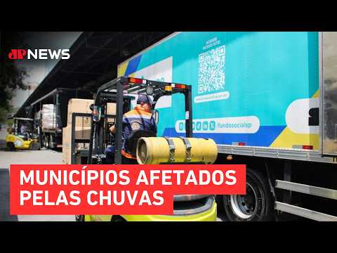 Defesa Civil de SP envia ajuda para Piedade e Ibiúna