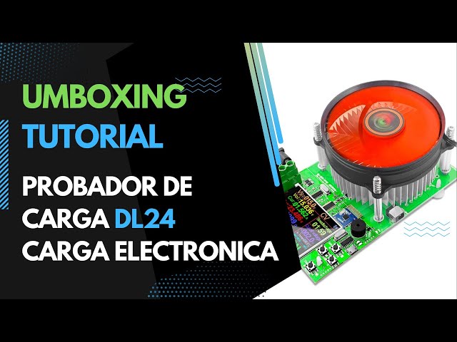 Vídeo relacionado con Risegun Módulo de Carga Electrónica, Módulo De Prueba De Capacidad De Batería De Corriente Constante Ajustable Probador De Potencia De Resistencia De Descarga Inteligente WEL3005 30W 5A