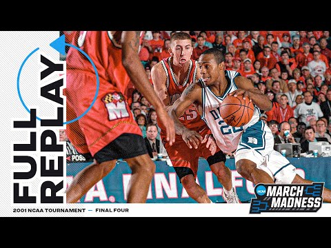 Duke vs. Maryland: 2001 NCAA men's Final Four | FULL REPLAY