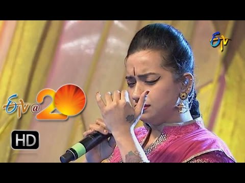 Kalpana Performance - Sri Tumbura Narada Nadamrutham Song in Nalgonda ETV @ 20 Celebrations