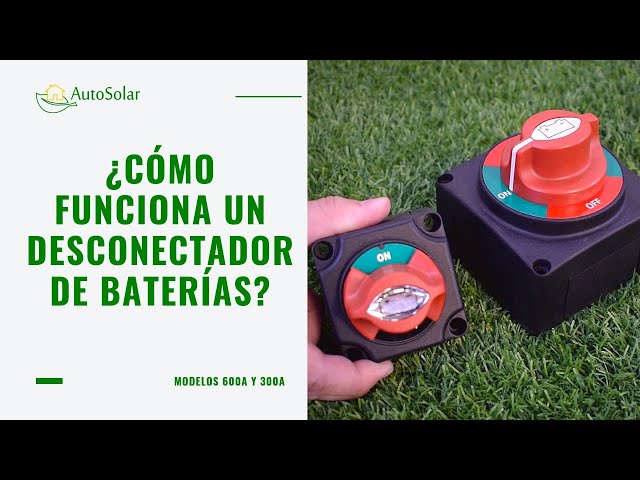 Vídeo relacionado con Jetstream Desconectador de Bateria Coche 12-48V, ON-OFF Cortacorrientes Coche, Aislador de Bateria Interruptor de Apagado, compatible con Automóviles, Barcos, Camiones, Motocicletas y Casas Rodantes