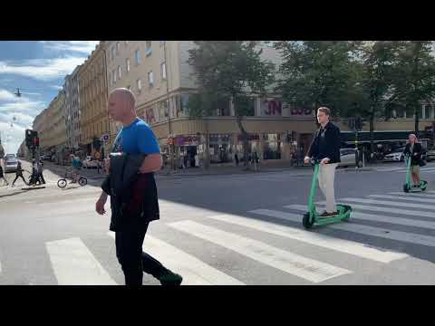 Sweden, Stockholm 4K - Odengatan to Sankt Eriksplan Walk #3