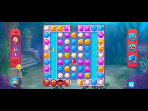 Fishdom Hard Level 11677 (with Double Lightning Booster) @choraelmin