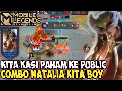 TOP 1 NATALIA GAMEPLAY EPISODE 42 - TOP 1 GLOBAL NATALIA BUILD - MOBILE LEGENDS